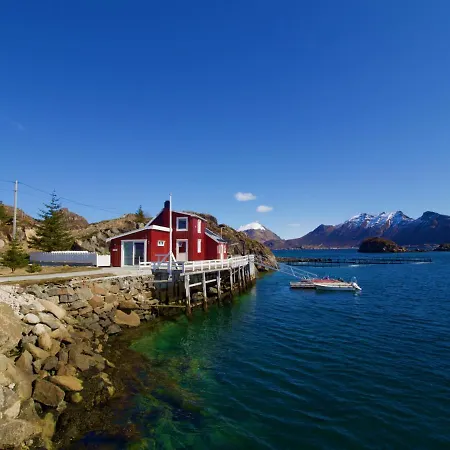 샬레 Fishermans Dock Lofoten 발스타드